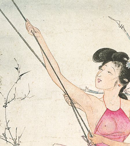 独山县-胡也佛的仕女画和最知名的金瓶梅秘戏图